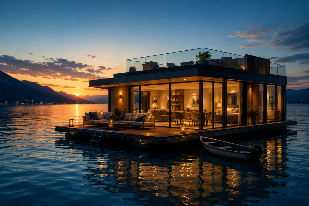 casas flotantes